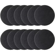 witspace 12Pcs Charcoal Filters for Kitchen Compost Bin, 12 Pack Compost Filters for Countertop Bin Pail Replacement, Activated Charcoal Home Bucket Refill Sets, Round 6.7 Inch